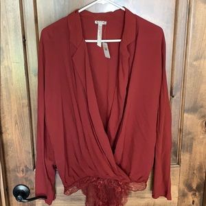 Free People, Bodysuit, Blouse